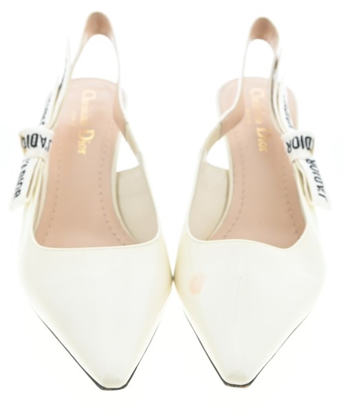 Christian Dior（クリスチャンディオール）パンプス 白 サイズ:EU37 1/2(24cm位) レディース/2200664257125