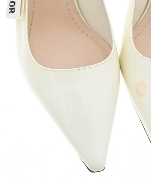 Christian Dior（クリスチャンディオール）パンプス 白 サイズ:EU37 1/2(24cm位) レディース/2200664257125