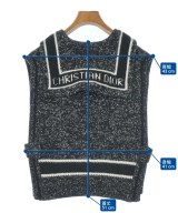 Christian Dior（クリスチャンディオール）ベスト 黒 サイズ:40(M位) レディース/2200664898243