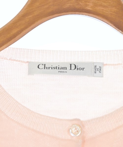 Christian Dior（クリスチャンディオール）カーディガン ピンク サイズ:38(S位) レディース/2200664898250