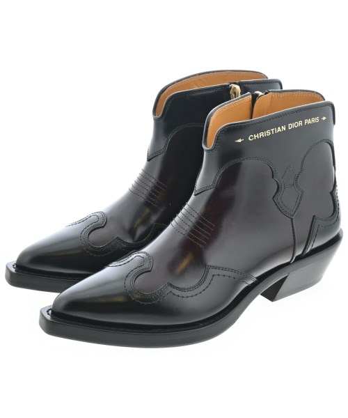 Christian Dior(クリスチャンディオール)ブーツ 茶 サイズ:EU37(23.5cm位)/2200670960019