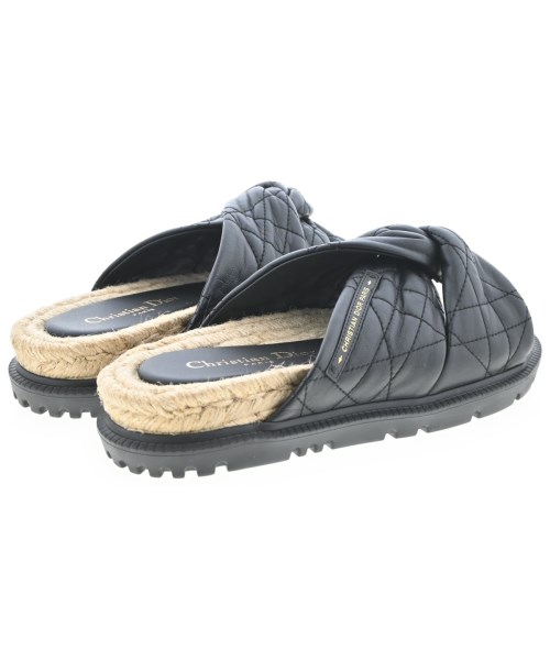 Christian Dior（クリスチャンディオール）サンダル 黒 サイズ:EU37(23.5cm位) レディース/2200719916229