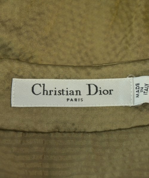 Christian Dior（クリスチャンディオール）ワンピース カーキ サイズ:4(M位) レディース/2200720820041