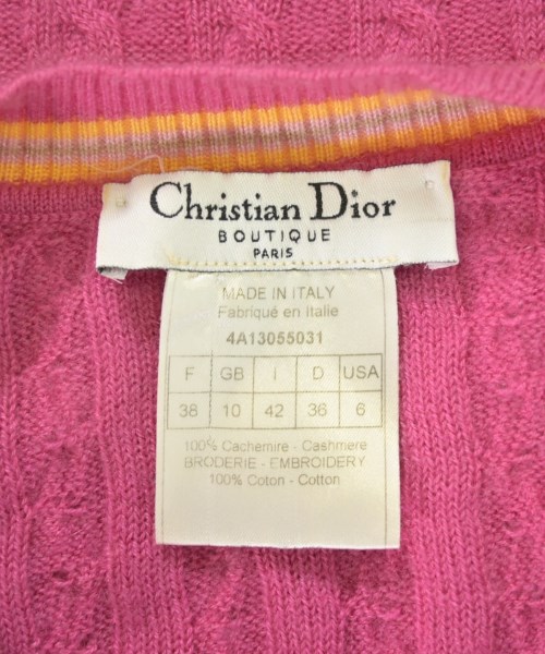 Christian Dior（クリスチャンディオール）ベスト ピンク サイズ:42(M位) レディース/2200717859023