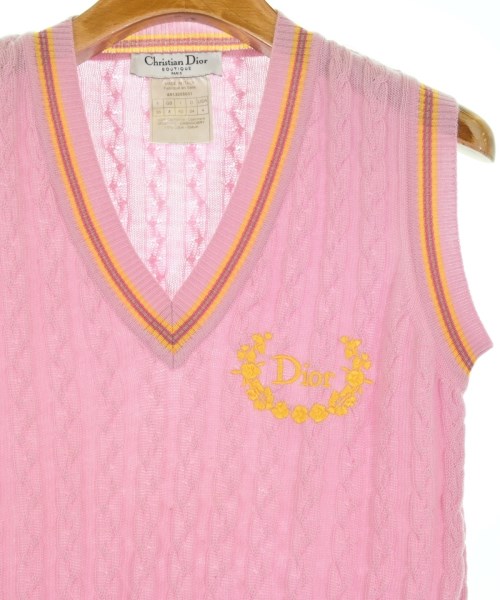 Christian Dior（クリスチャンディオール）ベスト ピンク サイズ:40(M位) レディース/2200717859030