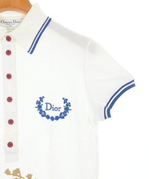 Christian Dior（クリスチャンディオール）ポロシャツ 白 サイズ:42(M位) レディース/2200719424274
