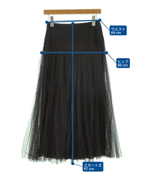 Christian Dior（クリスチャンディオール）ロング・マキシ丈スカート 黒 サイズ:42(M位) レディース/2200725451059