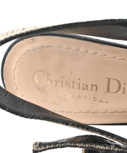 Christian Dior（クリスチャンディオール）サンダル ベージュ サイズ:EU36 1/2(23cm位) レディース/2200726009143