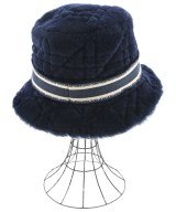 Christian Dior（クリスチャンディオール）ハット 紺 サイズ:57 レディース/2200726340291