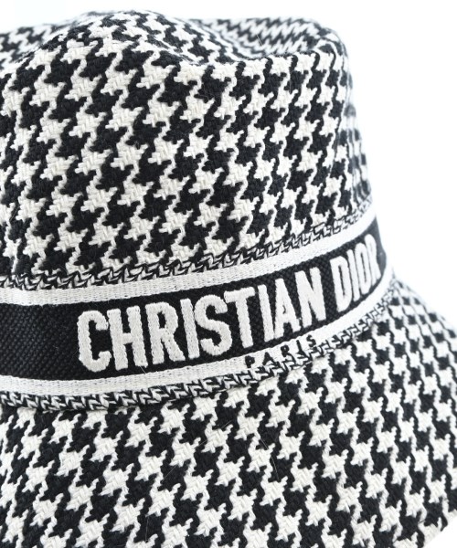 Christian Dior（クリスチャンディオール）ハット 白 サイズ:57 レディース/2200726340314