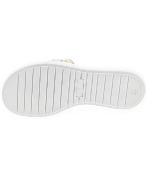Christian Dior（クリスチャンディオール）サンダル ベージュ サイズ:EU36(22.5cm位) レディース/2200726340376
