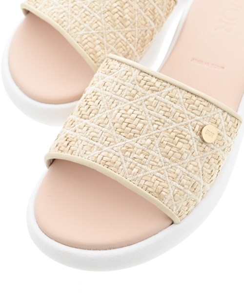 Christian Dior（クリスチャンディオール）サンダル ベージュ サイズ:EU36(22.5cm位) レディース/2200726340376