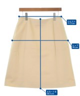 Christian Dior（クリスチャンディオール）ひざ丈スカート ベージュ サイズ:40(M位) レディース/2200726761034