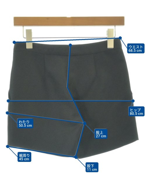 Christian Dior（クリスチャンディオール）ショートパンツ 黒 サイズ:38(S位) レディース/2200727893055