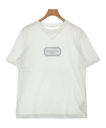 ★Christian Dior 半袖 パーカー XS 総柄 コットン 白　XS Christian Dior（クリスチャンディオール）Tシャツ・カットソー 白