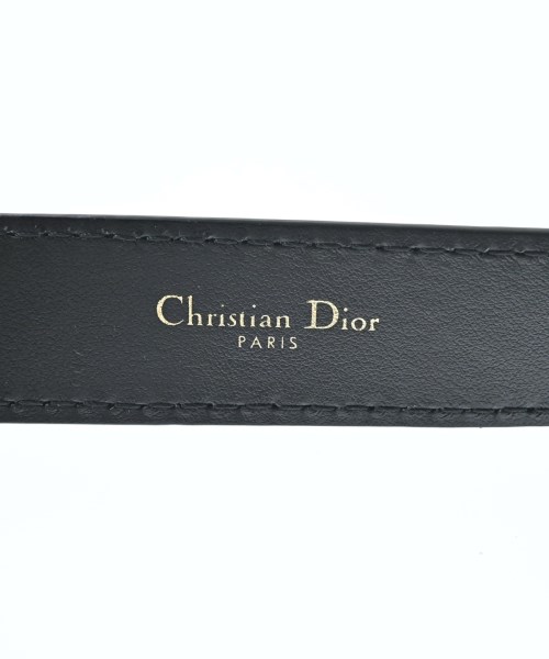 Christian Dior（クリスチャンディオール）ベルト 黒 サイズ:70 レディース/2200682832021