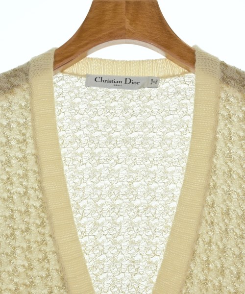 Christian Dior（クリスチャンディオール）カーディガン ベージュ サイズ:40(M位) レディース/2200673900098