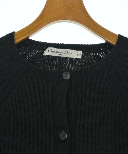 Christian Dior（クリスチャンディオール）カーディガン 黒 サイズ:38(S位) レディース/2200684811062