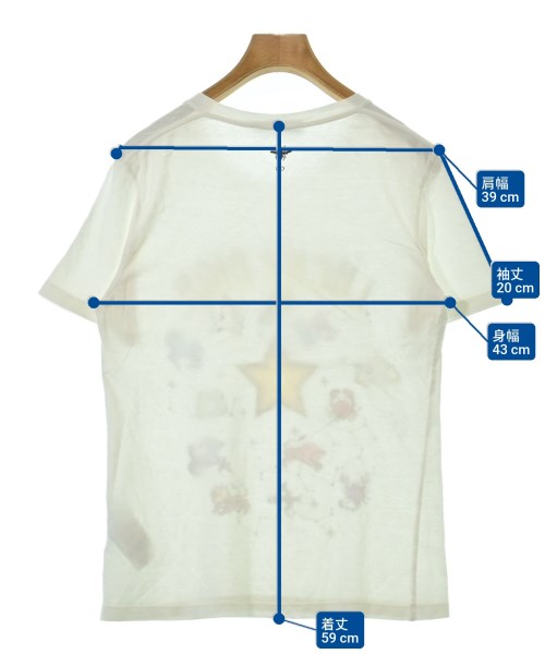 Christian Dior（クリスチャンディオール）Tシャツ・カットソー 白 サイズ:S レディース/2200689507144