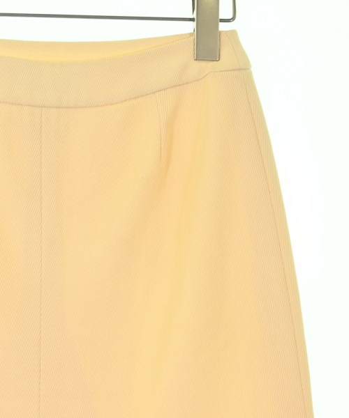 Christian Dior（クリスチャンディオール）ひざ丈スカート 黄 サイズ:36(S位) レディース/2200690500035