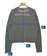 Christian Dior（クリスチャンディオール）ニット・セーター グレー サイズ:38(S位) レディース/2200690451207