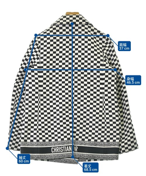 Christian Dior（クリスチャンディオール）ジャケット 白 サイズ:38(S位) レディース/2200691656212