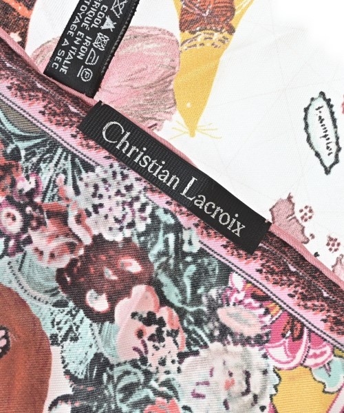 CHRISTIAN LACROIX（クリスチャン　ラクロワ）バンダナ・スカーフ 白 サイズ:- レディース/2200682369527