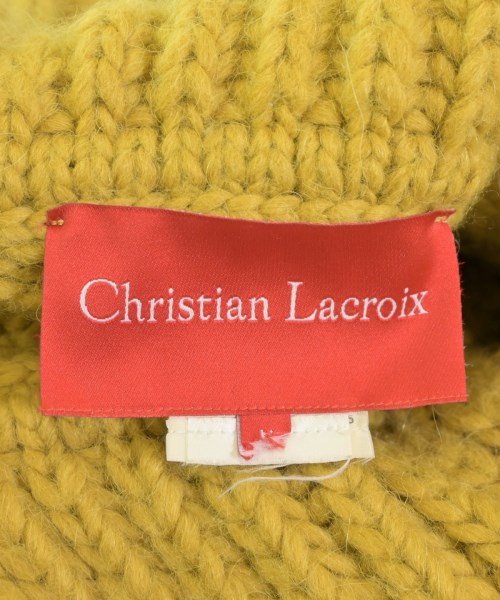 CHRISTIAN LACROIX（クリスチャン　ラクロワ）ニット・セーター 黄 サイズ:M レディース/2200688436018
