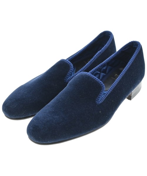 CROCKETT&JONES（クロケットアンドジョーンズ）ビジネス・ドレスシューズ 紺 サイズ:UK7(25.5cm位) メンズ/2200637485036