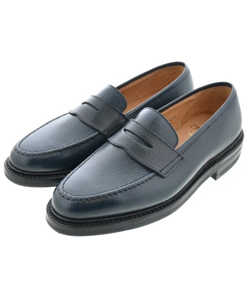 CROCKETT&JONES(クロケットアンドジョーンズ)ビジネス・ドレスシューズ 紺 サイズ:UK6 1/2(25cm位)/2200639834016