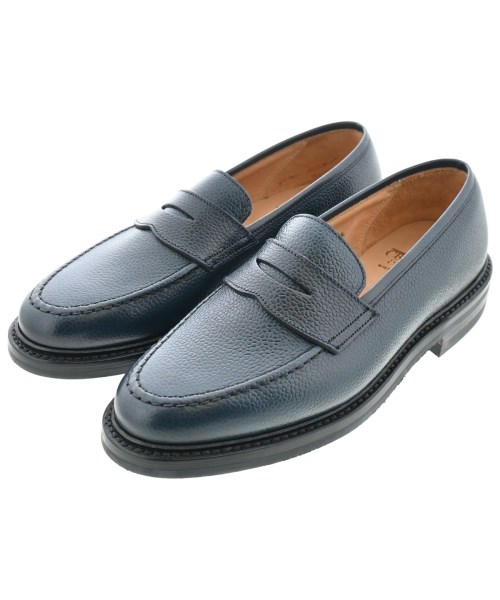 CROCKETT&JONES(クロケットアンドジョーンズ)ビジネス・ドレスシューズ 紺 サイズ:UK6 1/2(25cm位)/2200639834023