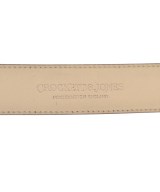 CROCKETT&JONES（クロケットアンドジョーンズ）ベルト 茶 サイズ:- メンズ/2200622005102