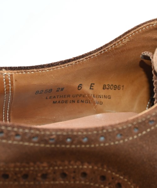 CROCKETT&JONES（クロケットアンドジョーンズ）ビジネス・ドレスシューズ 茶 サイズ:UK6(24.5cm位) メンズ/2200610355141