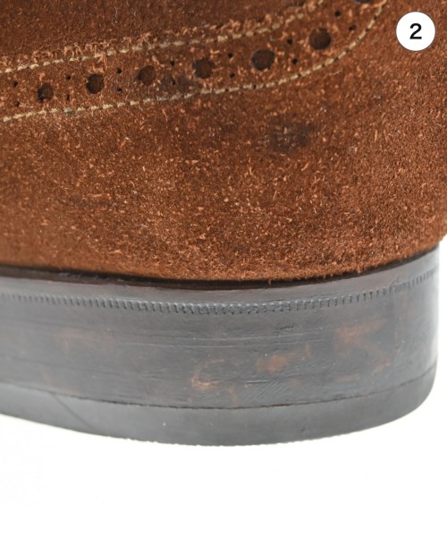 CROCKETT&JONES（クロケットアンドジョーンズ）ビジネス・ドレスシューズ 茶 サイズ:UK6(24.5cm位) メンズ/2200610355141