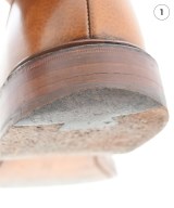 CROCKETT&JONES（クロケットアンドジョーンズ）ビジネス・ドレスシューズ 茶 サイズ:UK5 1/2(24cm位) メンズ/2200610355226