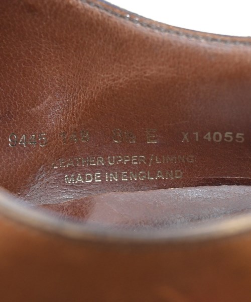 CROCKETT&JONES（クロケットアンドジョーンズ）ビジネス・ドレスシューズ 茶 サイズ:UK8 1/2(27cm位) メンズ/2200614319026