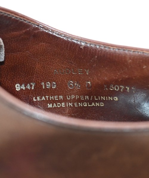 CROCKETT&JONES（クロケットアンドジョーンズ）ビジネス・ドレスシューズ 茶 サイズ:UK6 1/2(25cm位) メンズ/2200614386011