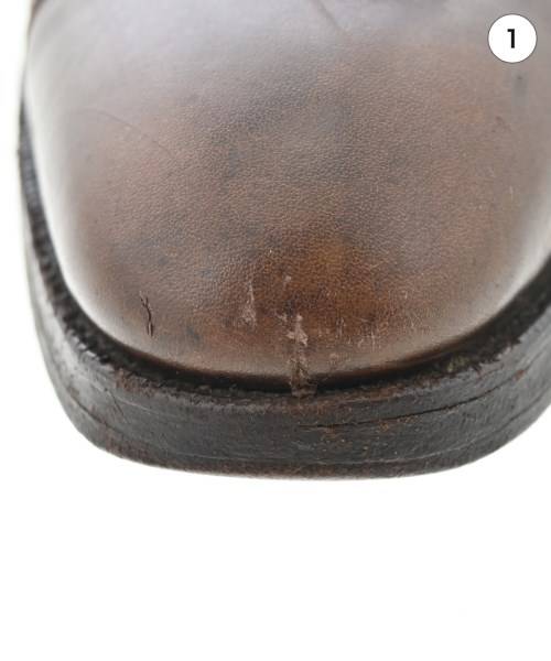 CROCKETT&JONES（クロケットアンドジョーンズ）ビジネス・ドレスシューズ 茶 サイズ:UK6 1/2(25cm位) メンズ/2200614386011