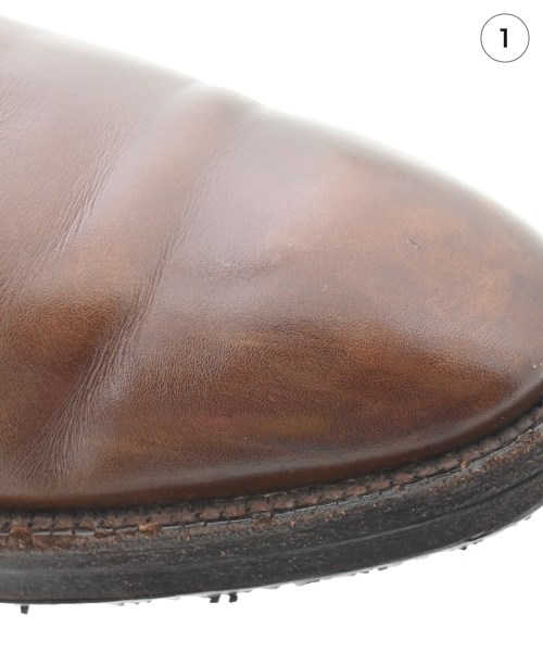 CROCKETT&JONES（クロケットアンドジョーンズ）ビジネス・ドレスシューズ 茶 サイズ:UK7(25.5cm位) メンズ/2200614386028