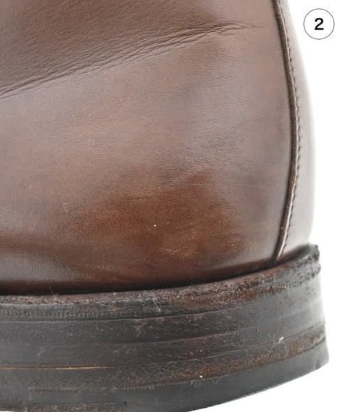 CROCKETT&JONES（クロケットアンドジョーンズ）ビジネス・ドレスシューズ 茶 サイズ:UK7(25.5cm位) メンズ/2200614386028