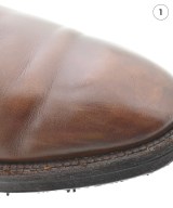 CROCKETT&JONES（クロケットアンドジョーンズ）ビジネス・ドレスシューズ 茶 サイズ:UK7(25.5cm位) メンズ/2200614386028