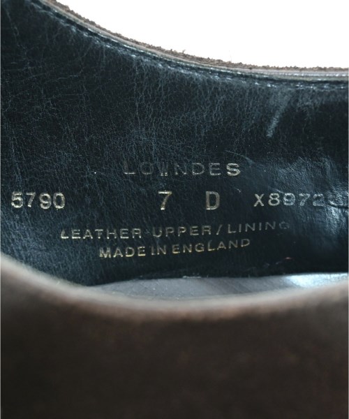 CROCKETT&JONES（クロケットアンドジョーンズ）ビジネス・ドレスシューズ 茶 サイズ:UK7(25.5cm位) メンズ/2200615720128