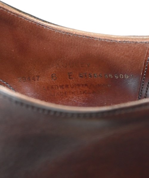 CROCKETT&JONES（クロケットアンドジョーンズ）ビジネス・ドレスシューズ 茶 サイズ:UK6(24.5cm位) メンズ/2200602963064