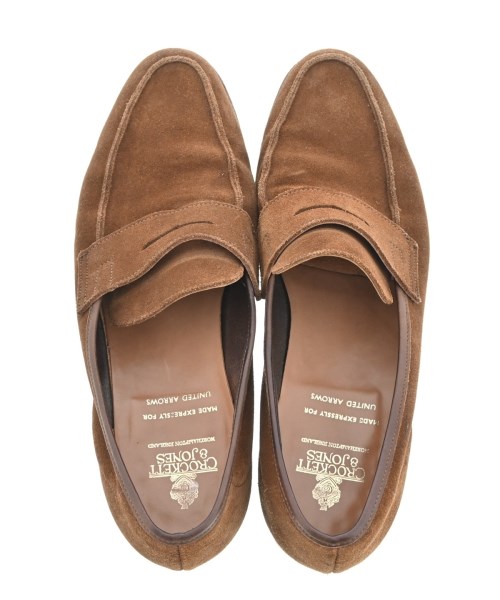 CROCKETT&JONES（クロケットアンドジョーンズ）ビジネス・ドレスシューズ 茶 サイズ:UK8(26.5cm位) メンズ/2200604331182
