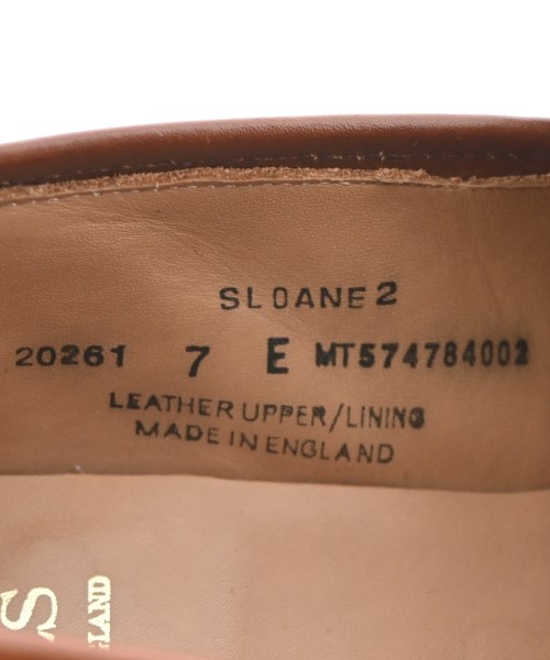 CROCKETT&JONES（クロケットアンドジョーンズ）ビジネス・ドレスシューズ 茶 サイズ:UK7(25.5cm位) メンズ/2200697899057