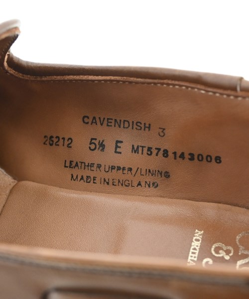 CROCKETT&JONES（クロケットアンドジョーンズ）ビジネス・ドレスシューズ 茶 サイズ:UK5 1/2(24cm位) メンズ/2200657972035