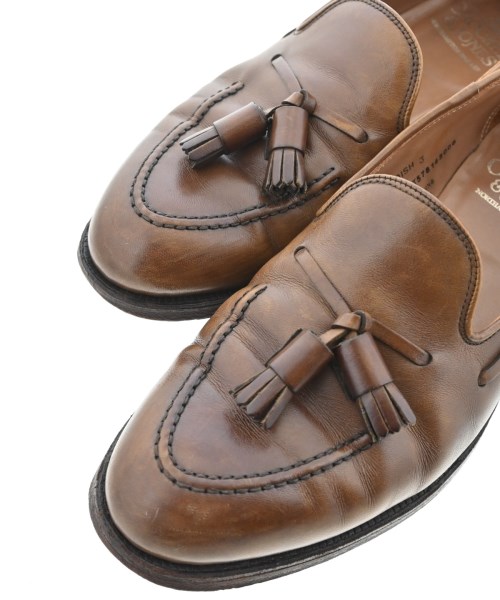 CROCKETT&JONES（クロケットアンドジョーンズ）ビジネス・ドレスシューズ 茶 サイズ:UK5 1/2(24cm位) メンズ/2200657972035