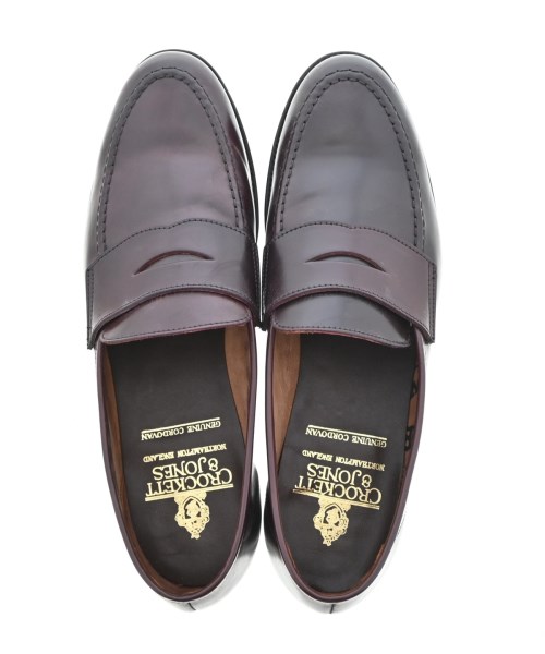 CROCKETT&JONES（クロケットアンドジョーンズ）ビジネス・ドレスシューズ 茶 サイズ:9(27cm位) メンズ/2200702325076