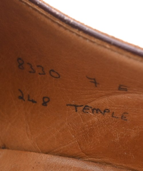 CROCKETT&JONES（クロケットアンドジョーンズ）ビジネス・ドレスシューズ 茶 サイズ:UK7(25.5cm位) メンズ/2200720576078