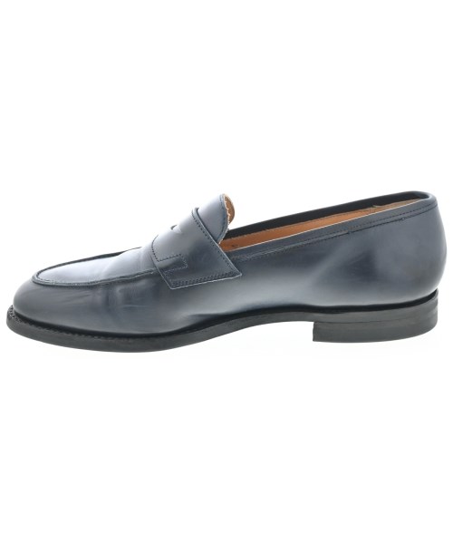 CROCKETT&JONES（クロケットアンドジョーンズ）ビジネス・ドレスシューズ 紺 サイズ:UK7(25.5cm位) メンズ/2200687563487